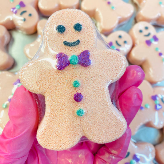 Gingerbread Man Bath Bomb