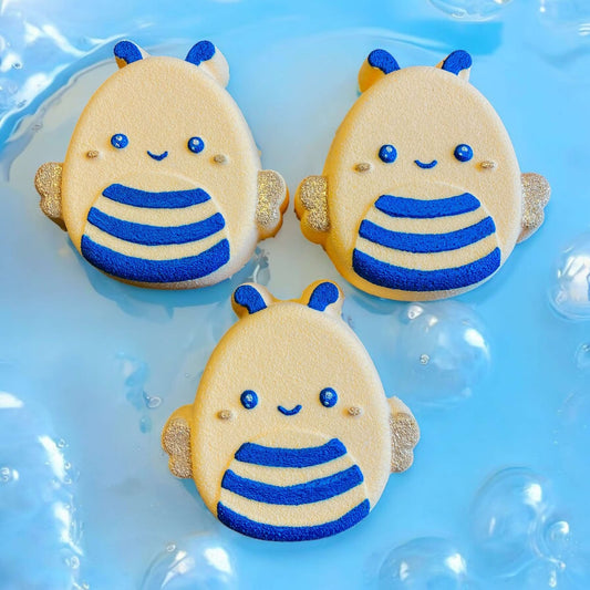 Squish Bee Bath Bomb in Jellybean Fragrance