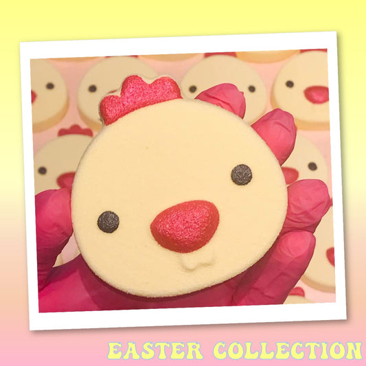 Easter Chick Bath Bomb in Rose Wonder Fragrance