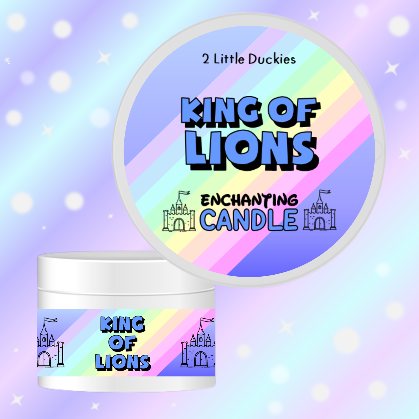 King Of Lions Candle