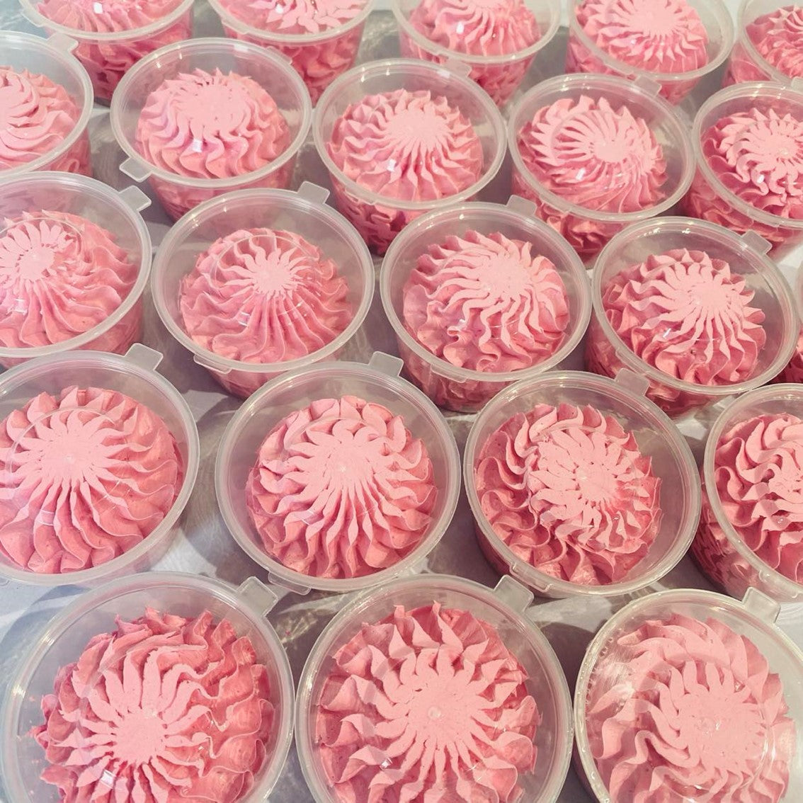Strawberry Soap Whip Pots Approx 65g