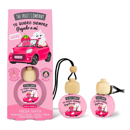 The Fruit Company - Strawberry Cream Car Air Freshener